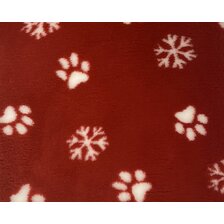 Deka VetBed Limited snehová vločka červená limitovaná edícia